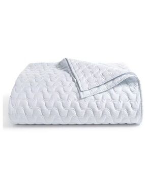 NWB Hotel Collection Lagoon Quilted Coverlet Full/Queen